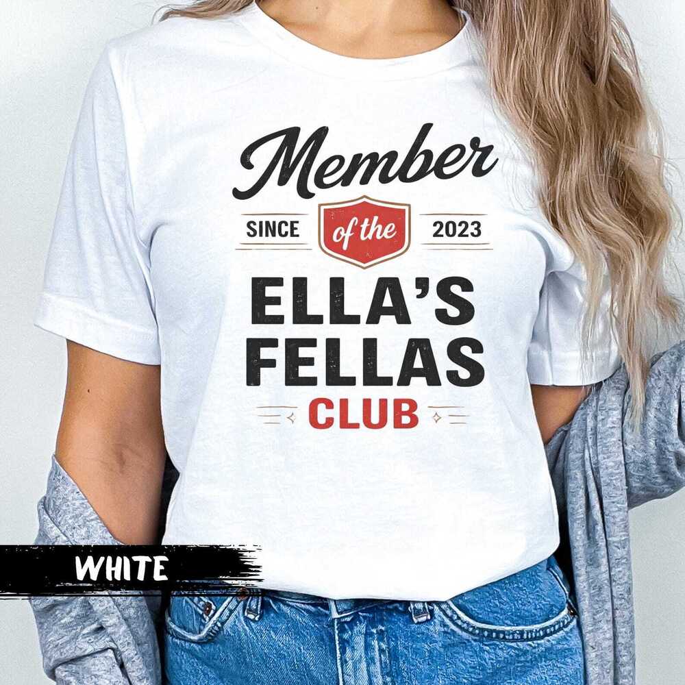 Ella_s Fellas Club Shirt Music Fan Tee